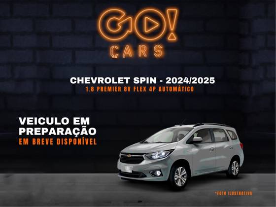 CHEVROLET SPIN 1.8 PREMIER 8V FLEX 4P AUTOMÁTICO CHEVROLET SPIN 1.8 PREMIER 8V FLEX 4P AUTOMÁTICO